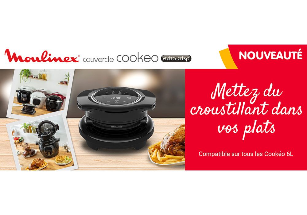 Où acheter le Moulinex Extra Crisp Cookeo pas cher ou en promo ?