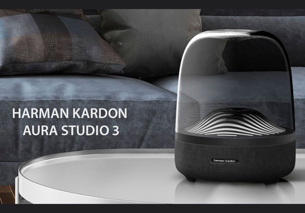 Enceinte Bluetooth Aura Studio 3 Noire Harman Kardon - Harman Kardon